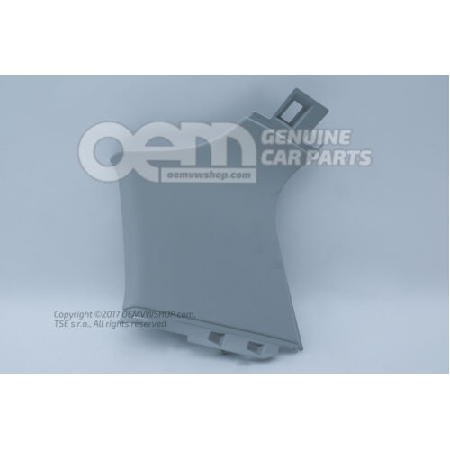 Osłona słupka D perłowo-szara Volkswagen Passat 3C 4 motion 3AF867246A Y20