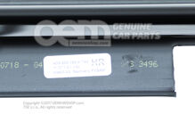 Uszczelka szczeliny okiennej z listwą ozdobną czarno-błyszczącą 4G0853764K T94 (1)