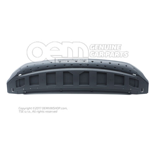 Element zamykający satynowy czarny Skoda Rapid 5J 5JA807611  9B9