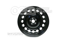 Obręcz stalowa do oszczędzającego miejsce koła awaryjnego rajdowego w kolorze czarnym 2Q0601027AL03C (2)