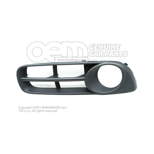 Osłona lampy przeciwmgłowej satynowa czarna 5J0853666  9B9