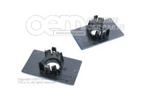 1 zestaw wsporników czujnika Satynowo czarny 7LA998397  9B9