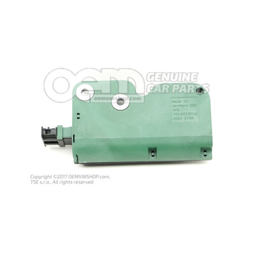 Zaczep z silnikiem do zapadki mechanicznej 7E0827511A