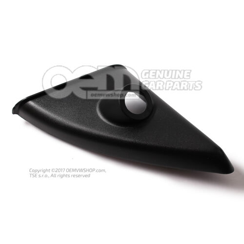 Wykończenia satynowe w kolorze czarnym 1M0837993  01C