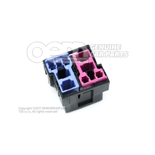 Adapter podwójny mały przekaźnik płytkowy 8E0937527