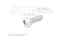 Śruba z łbem gniazdowym sześciokątnym M10X1X30 N  90979705