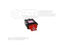 Przekaźnik włącznika świateł awaryjnych Kierunkowskaz/światło awaryjne satynowo czarny 4B0941509K B98