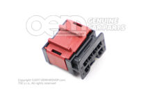 Płaska obudowa styków z mechanizmem blokującym styki 6Q0972773B Płaska obudowa styków z mechanizmem blokującym styki 6Q0972773B