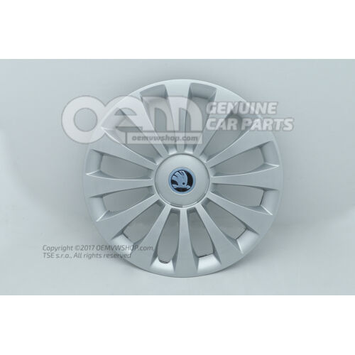 Obręcze kół jasny chrom Skoda Rapid 5J 5JA601147C Z31