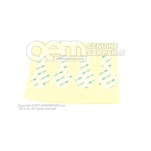 Warstwa klejąca do klocków hamulcowych 4G0615359