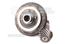 Mechanizm różnicowy z kołem koronowym i zębnikiem 0BA525021AF (1)