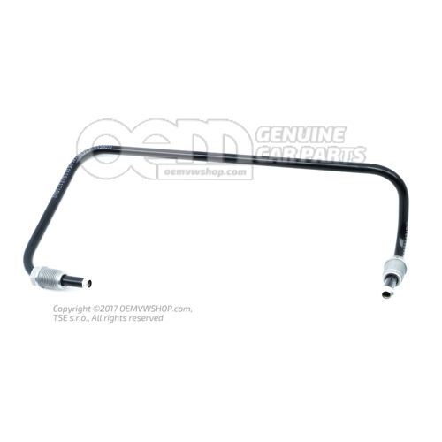 Przewód hamulcowy od pompy hydraulicznej do układu hydraulicznego 4D0614706B