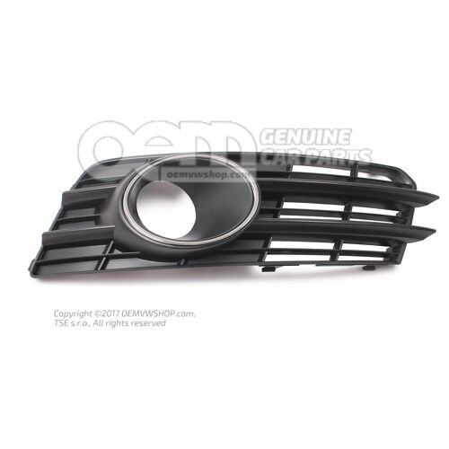Grill czarny satynowy Audi A7 Sportback 4G 4G8807647A 9B9