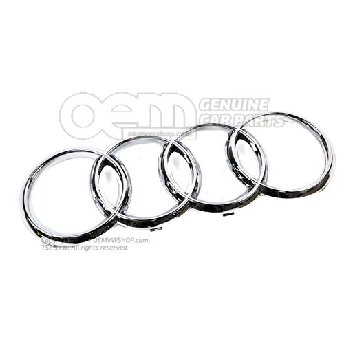 Emblemat Audi chromowany 4H0853605B 2ZZ