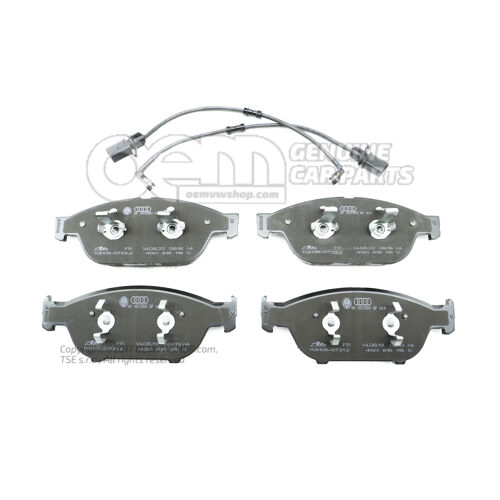 1 komplet klocków hamulcowych do hamulca tarczowego Audi A6L 4G „CN” 4G0698151B