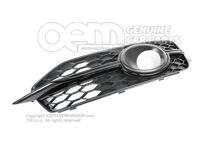 Grill czarny genialny Audi A6/S6/Avant/Quattro 4G 4G0807682K BMT