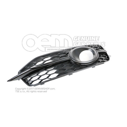 Grill czarny genialny Audi A6/S6/Avant/Quattro 4G 4G0807682K BMT
