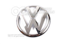 Emblemat VW w kolorach chrom/czarny 5K0853630B ULM