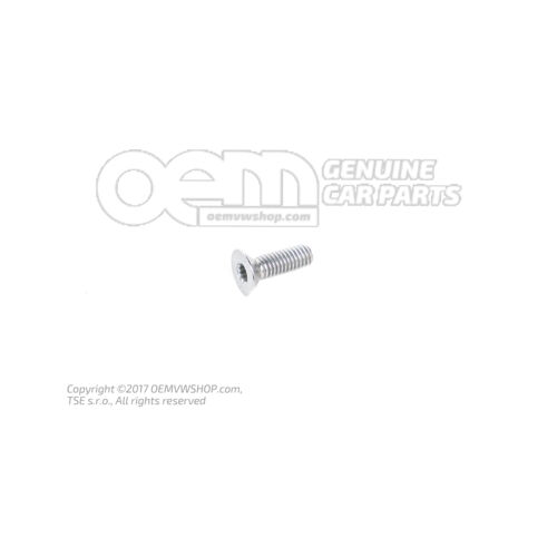 Countersunk-head screw