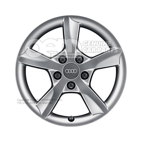 Obręcz aluminiowa w kolorze diamentowego srebra 8V0071496  8Z8