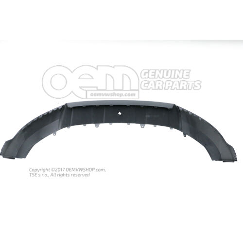 Przedni spoiler dusza (czarny) 8U0807061N 4U8