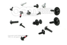 1 zestaw elementów mocujących zderzak 4K0098623 (3)