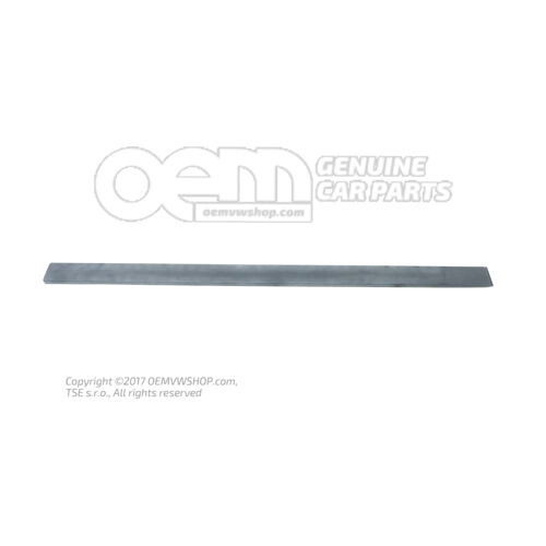 Osłona drzwi satynowa czarna 2K5854949  9B9