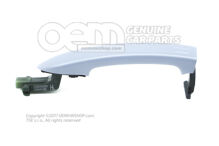 Klamka drzwiowa, zagruntowana z zewnątrz 3C0839205D GRU