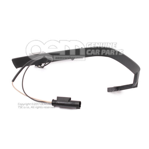 Lampa peryferyjna satynowa czarna Skoda Superb 3U 3U0945292C 01C