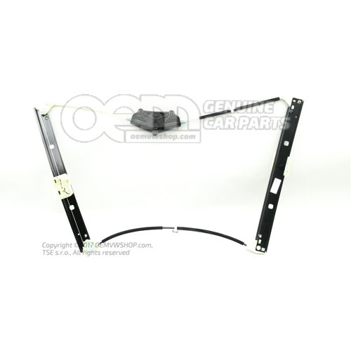 Podnośnik szyby bez silnika 8K0837462C