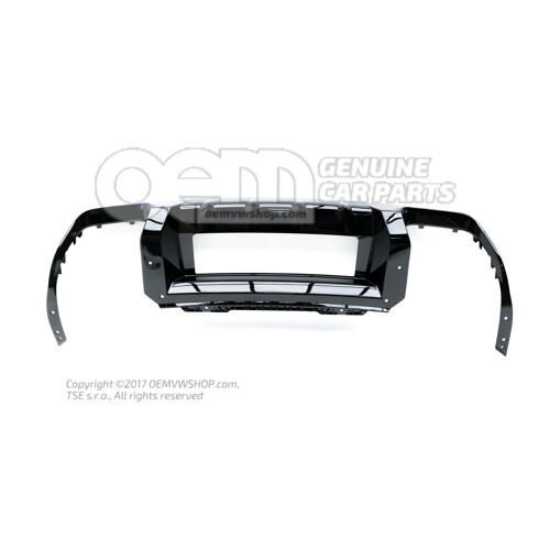 Cupra Formentor rear bumper lower diffuser Gloss black