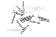 Śruba z łbem gniazdowym z łbem wewnętrznym wielopunktowym N  91108201 (1)