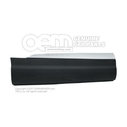 Osłona drzwi antracytowa Audi Q7 4M 4M0853970F 4W3