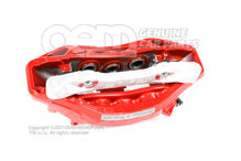 4M0615108BT Audi Q7 and Q8 red Calliper without brake pads size 375x36mm front right (2)