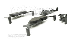 1 zestaw klocków hamulcowych do hamulca tarczowego 4K0698151AB (3)