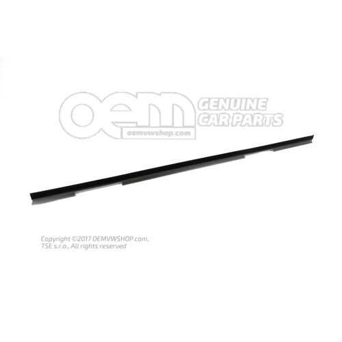 Uszczelka otworu okiennego, satynowa, czarna 1J3837471B B41