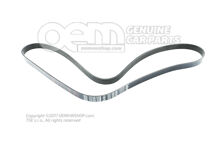 Pasek wieloklinowy do pojazdów z klimatyzacją. rozmiar 21,36X1577MM 06H903137H