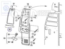 1 zestaw zawiasów 701070119B 701070119B