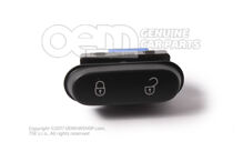 Wyłącznik bezpieczeństwa centralnego zamka, czarny 5P0962125A 3X1