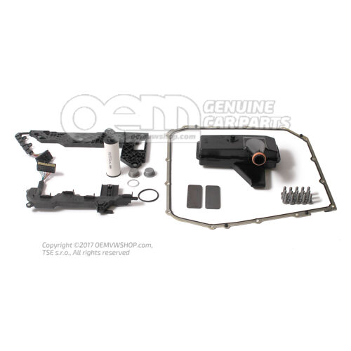 Zestaw serwisowy Audi DSG 7-biegowy S-tronic 0B5 DL501 z zestawem naprawczym mechatronicznym 0B5398009F - w OEM02403360