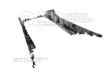 Ramka aluminiowa szczotkowana w kolorze srebrnym 4G0864261K 1NK (1)