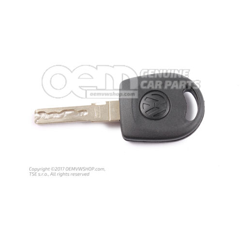 Klucz główny z wewnętrzną częścią szyny z transponderem o zmiennym kodzie 5W0837689G INB