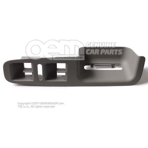 Korpus uchwytu w kolorze krystalicznie szarym 7L6867157E 6C3