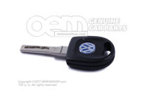 Klucz główny ze światłem i wewnętrzną częścią szyny z transponderem o zmiennym kodzie 3B0837219BBINB