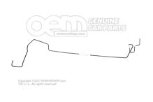 Przewód hamulcowy od hydrauliki do przewodu hamulcowego 4B0614724Q