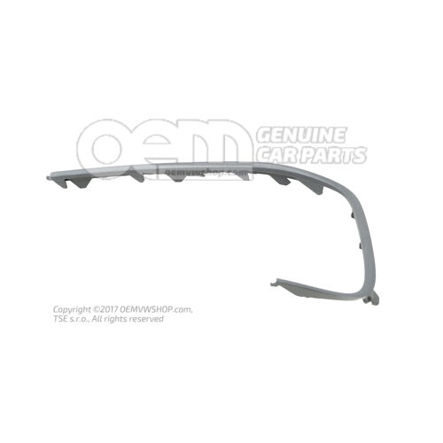 Rama chłodnicy szara Audi Q7 4M 4M0807917  MX3