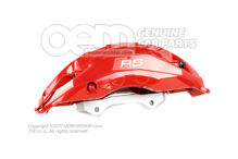 4K0615108P Audi RS7 Sportback and RS6/RS6 plus/Avant Quattro red Calliper without brake pads size 420x40mm right (1)