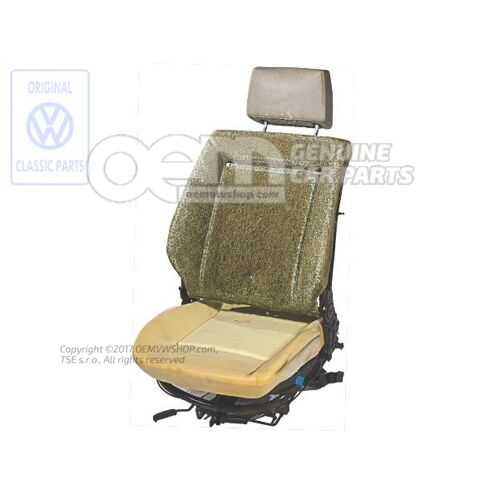 Fotel kompletny z oparciem i zagłówkiem (bez pokrowca) Volkswagen Golf Cabriolet 171 155881023