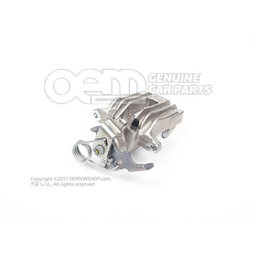 8E0615423 Volkswagen Passat/Variant/Santana Audi A4/Avant/A6/S6/Avant quattro Skoda Superb Obudowa zacisku hamulcowego bez klocków hamulcowych rozmiar 245x10mm tył lewy 8E0615423