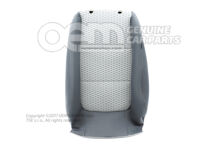 Pokrycie oparcia (tkanina) tytan czarny Volkswagen Sharan 7N 7N0881805B Y0R